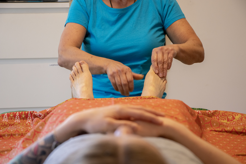 Fußreflexzonenmassage